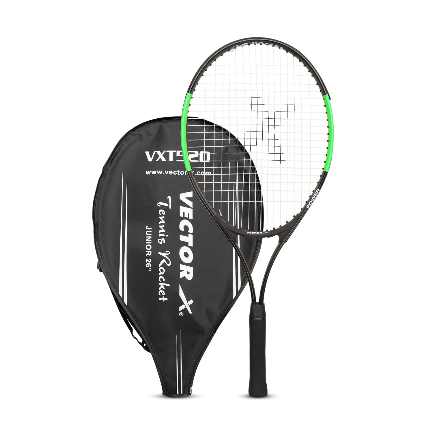 Vector X Vxt 520 Green 26 inches 3 Strung Tennis Racquet - Image 7