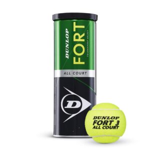 Dunlop Fort All Court Tennis Ball (1 Can (3 Balls/Can)