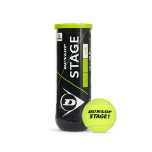 Dunlop Stage 1 Green Tennis Ball (1 Can (3 Balls/Can)