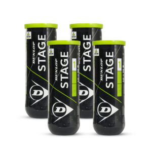 Dunlop Stage 1 Green Tennis Ball (4 Can (3 Balls/Can) 12 Balls